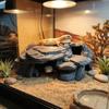 Realistic Texture Fish Tank Rockery Ornaments 3D Printing Fish Hiding Cave  Aquariums