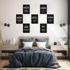 9Pcs Motivational Wall Art pirational Quote Canvas Painting Success Entrepreneur Phrases Wall Decor Positive Affirmation Poster Prints for Bedroom