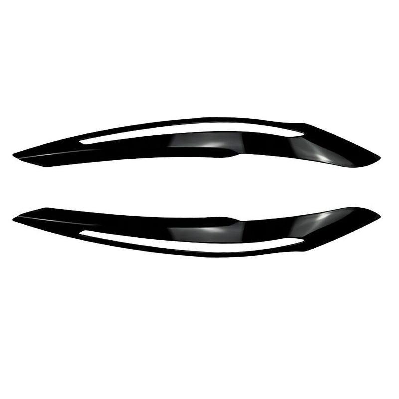 For BMW 1 Series F20 F21 Car Headlight Eyebrow Eyelids Stickers Trim Cover Headlamp Eyelid 2011 2012 2013 2014