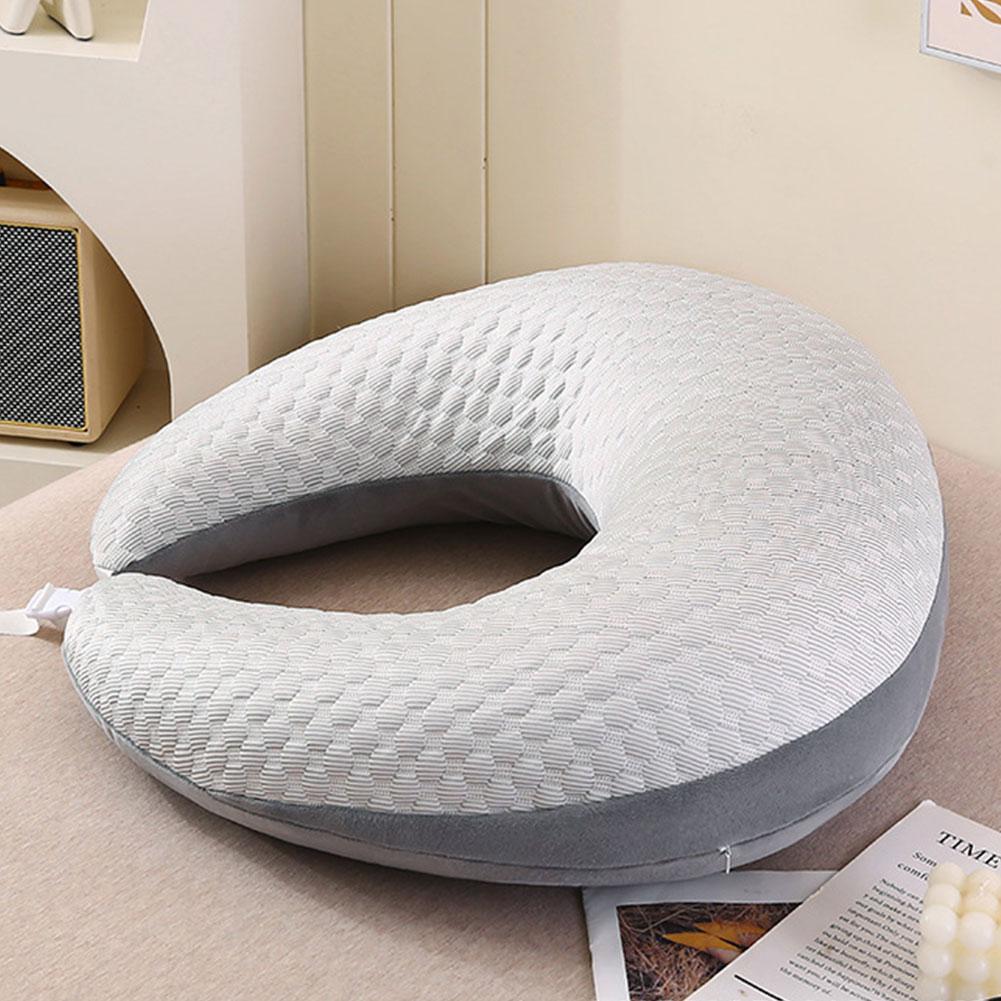 Adult Crocheting Pillow Ergonomic Reading Gaming Pillow Soft Teens Arm Rest Pillow Skin-friendly for Kids Adults Watching TV