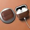 Applicable To Buds3 Bluetooth Headset Protective Cover, Solid Color Lychee Pattern Imitation Leather Hard Case Anti-drop Headset Protective Cover