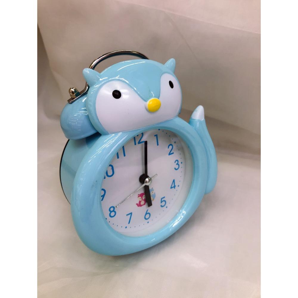 Cute cartoon metal bell ringing clock children's boutique study wake up clock