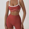 Women's Slim Fit Color Block Yoga Suit - Naked Feeling Outdoor Sportswear Set
