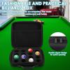 16/32 Grids Billiard Balls Bag Travel Pool Ball Storage Case Sponge Padded Portable SnookerBilliard Organizer Accessories