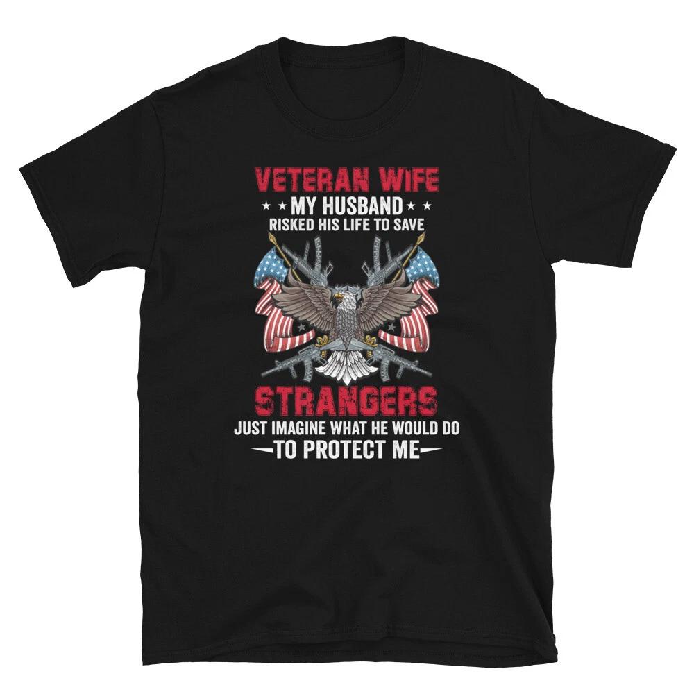 Veteran Wife US VETERAN Awesome Graphic Classic 2XL