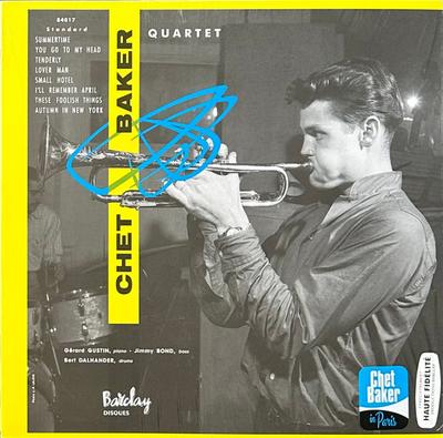 LP Record CHET BAKER QUARTET - Chet Baker Quartet (180g) 6534718 BARCLAY 2024 France Jazz