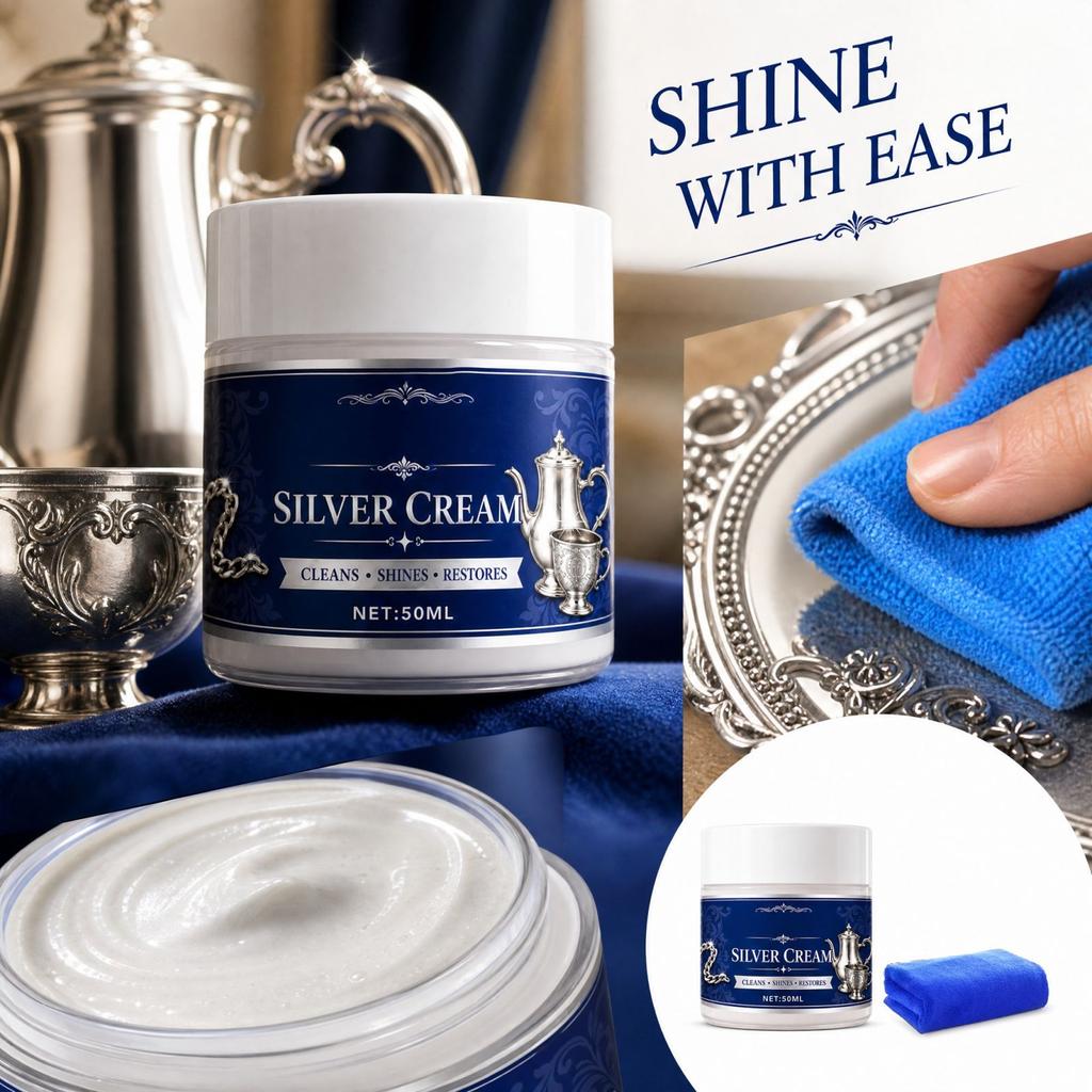 Polish and Cleaner for Jewelry, Silverware, Flatware and