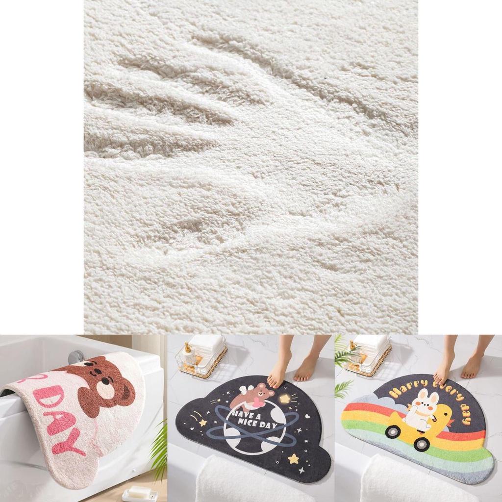 Soft And Comfortable Polyester Fiber Floor Mat Carpet Ideal For Any Space