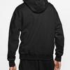 Nike Lab Solo Swoosh Fleece Hoodie Black Men Streetwear CV0552-010