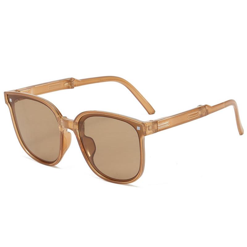 Folding Children's Sunglasses UV400 Protective Boy Girl Sun Eyeglasses Stylish Shade Summer Baby Goggles Retro Square Glasses