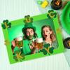 Irish Colorful Diy Photo Frame Set In Orange Yellow Green Shades Perfect For St Patricks Day Festivities And Decor Home