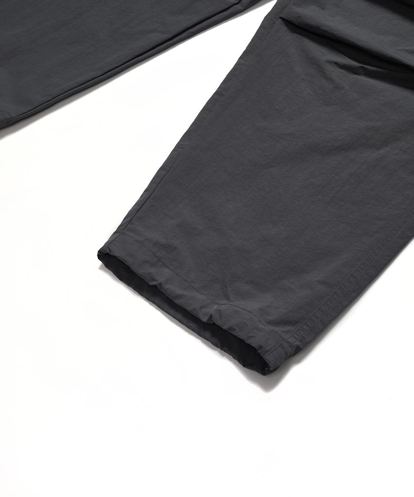 SOUNDSLIFE Hard Shell Parachute Pants Charcoal