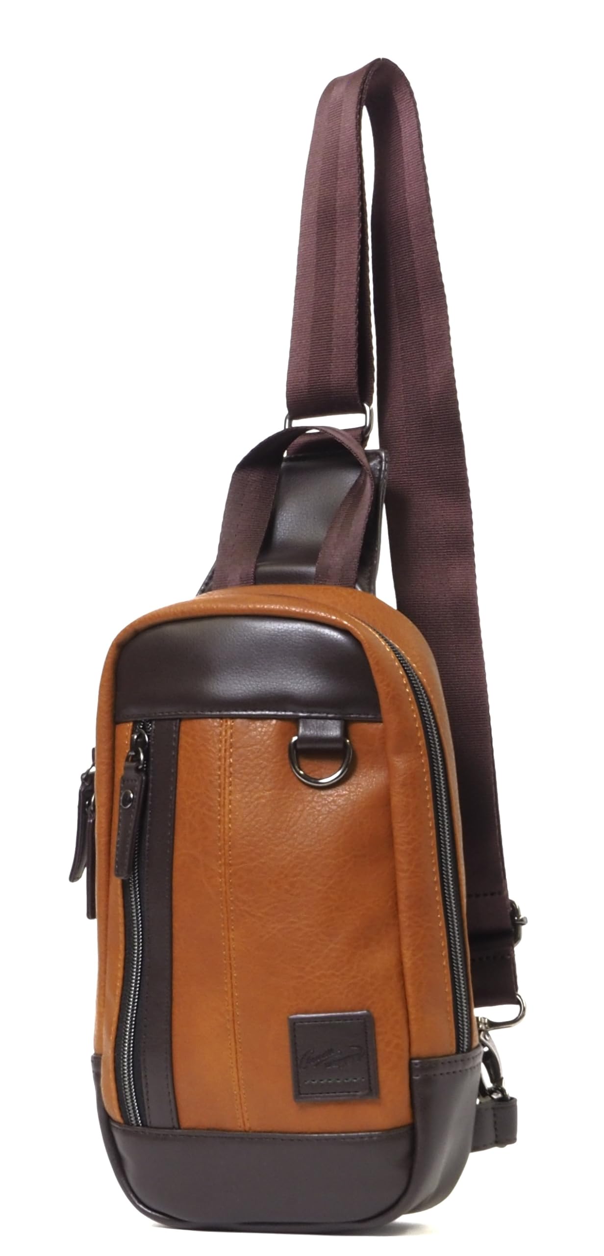 CROCODILE synthetic leather shoulder bag with body bag (crocodile) leather-like handle, one-shoulder