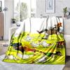 Pettson and Findus Theme Printed Blanket - Perfect for Couch, Bed, Travel & Outdoor Use | Machine Washable, Cozy & Durable.