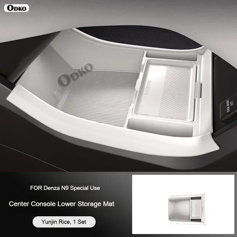 Silicone Storage Box 2025 FOR Denza N8L Center Console Modification Anti-slip Pad Accessories Organizer Decoration