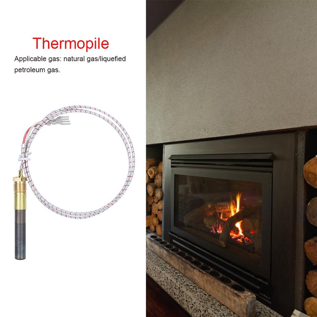 36" Thermopile Generator høykvalitets gasspeis komfyrvarmer Thermopile tilbehør