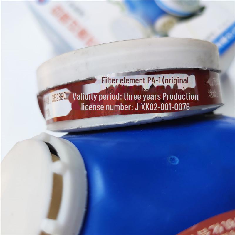 Double Box Gas Mask with Activated Carbon for Chemical & Home Use