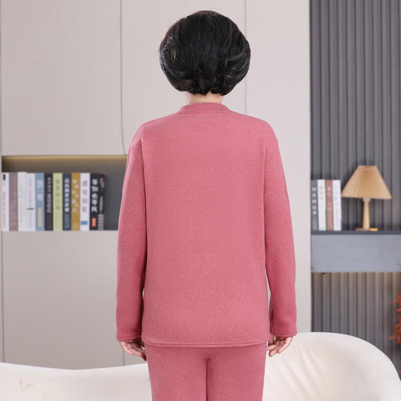 Women's Elderly Autumn Two-Piece Casual Cardigan Set