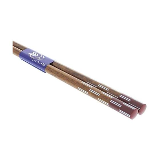 Octagonal Wooden Chopsticks with Non-slip Finish, 21cm