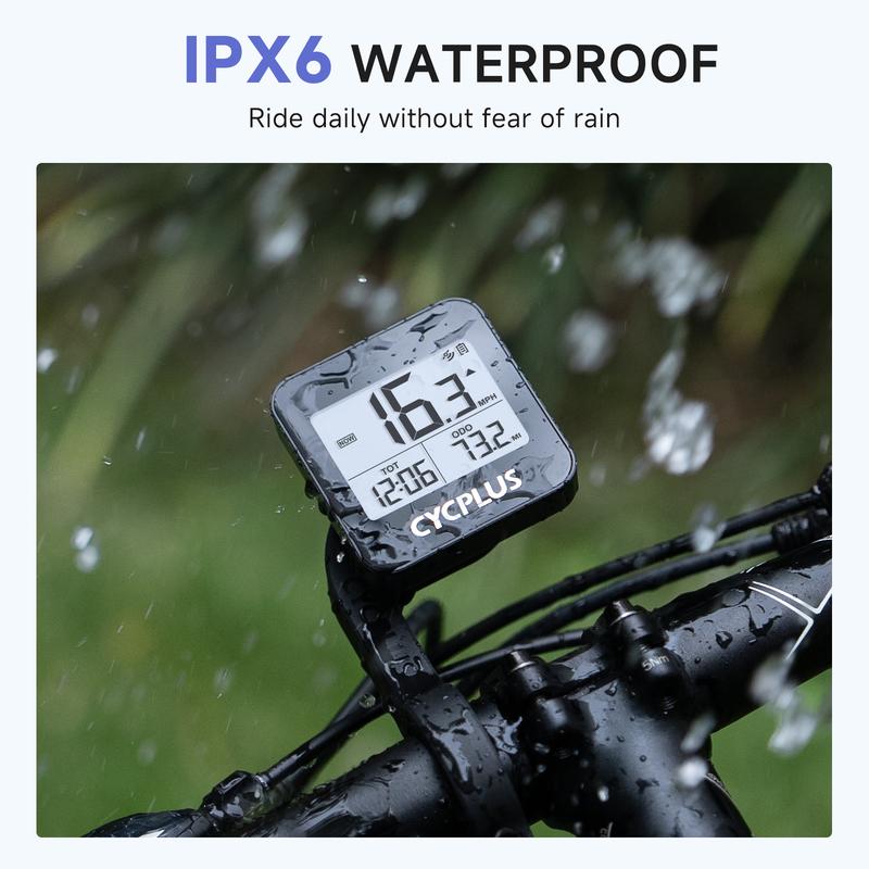 CYCPLUS Wireless Stopwatch GPS Bike Computer Waterproof IPX6 Cycling Odometer Bicycle Accessories