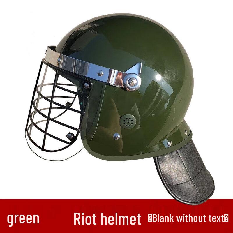 Brangdy Full Face Steel Mesh Riot Helmet