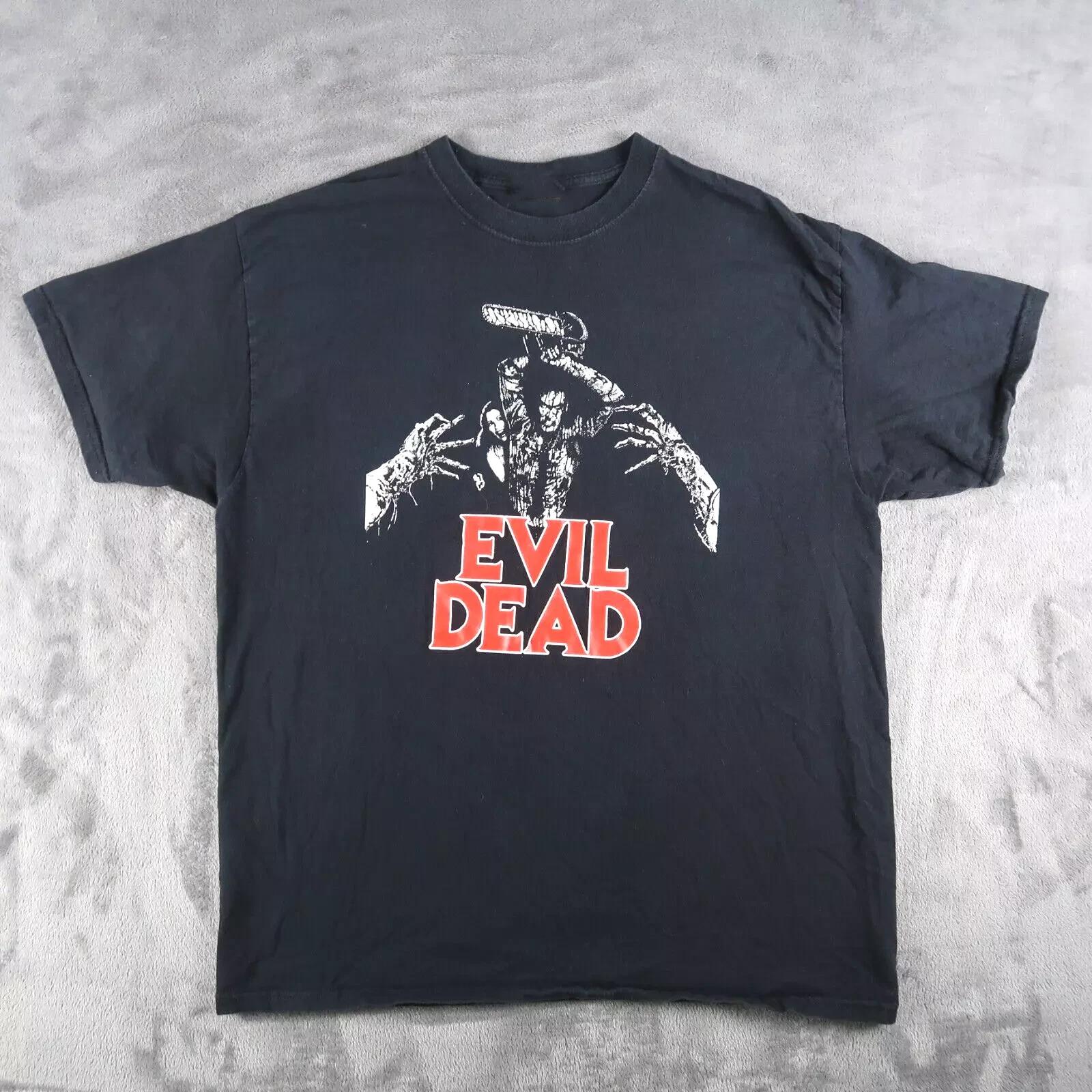 Reprinted Evil Dead Horror Movie Gift For Christmas T Shirt Full Size S-5XL M