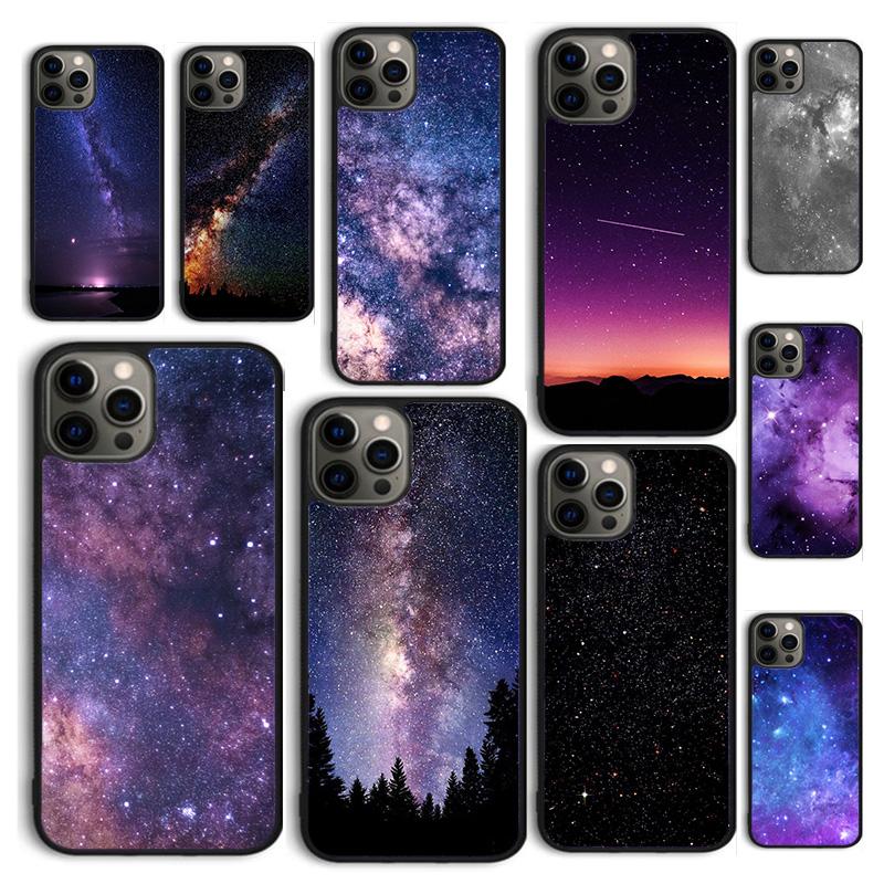 Autumu Night Galaxys Sky Stars Space Phone Case Cover for iPhone 17 Air 16 16e 15 12 11 13 14 Pro Max Apple Plus