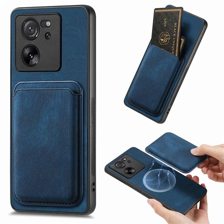 

Чехол D12 для Xiaomi 13T/13T Pro/Redmi K60 Ultra, магнитный съемный кожаный чехол в стиле ретро