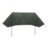 Car Canopy Olive Green 308 X 215 X 220 Cm Polyester and Steel