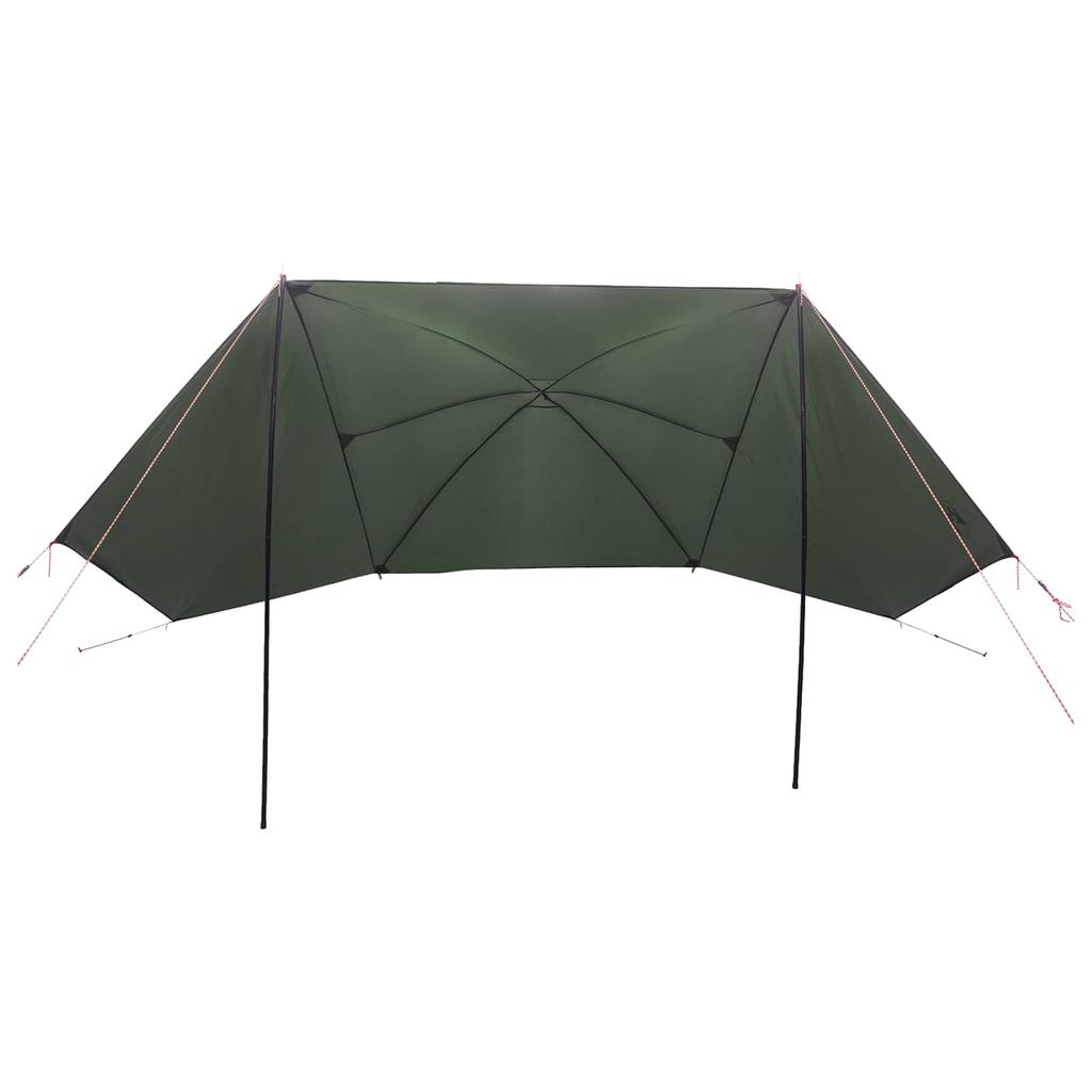 Car Canopy Olive Green 308 X 215 X 220 Cm Polyester and Steel