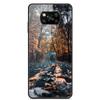 Glass Back Cover For Xiaomi Poco X3 Pro Poco X3 NFC Case Tempered Glass Case For Xiaomi Mi 10T Lite Case Funda POCO X 3 PRO Case