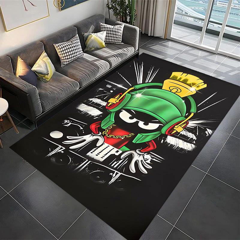 Marvin Martian DJ Funk carpet Living room and bedroom mats floor mats Christmas gifts Room Bathroom mat