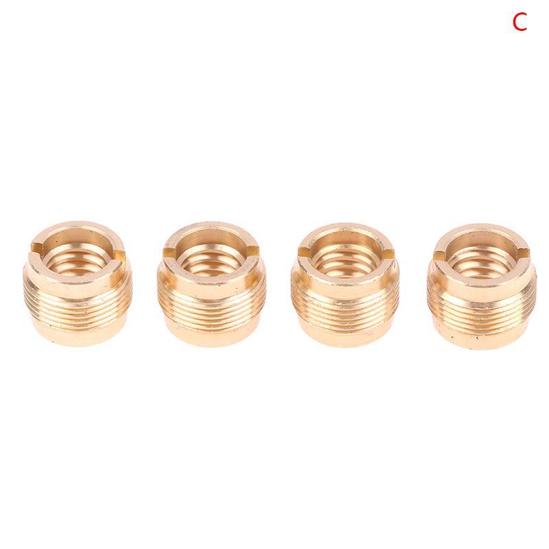 4 Stück Mikrofonklemmen Schrauben Gewindeadapter Konverter Umwandlungsmutter Adapter