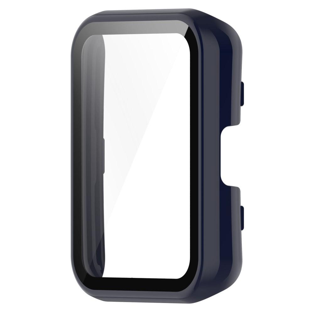 2in1 Case + Tempered Glass for Huawei Watch Fit / Fit SE, Navy Blue