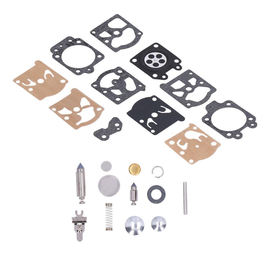 2Set Carburetor Carb Rebuild Repair Kit Garden Chainsaw Repair Kit For Walbro K20 WA WT
