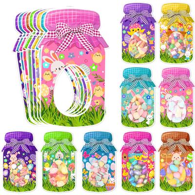 New Easter Theme, Cartoon, Cute Rabbit, Candy Snacks, Card Bags, Decorative Items