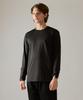 BASIC HOUSE Cool Functional Air Dry Regular Fit Long Sleeve Tee Black Lzts3116