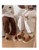 Women's Cute Cartoon Capybara Cotton Slippers - Warm Winter Plush Home Wear