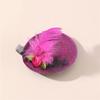 Mini Fascinator Hut Haarspange Mädchen Viktorianisches Themenparty Kostüm Haarnadel Haarschmuck Modische Haarteile