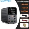 Fonte de Alimentação DC Ajustável Wanptek 30V 10A 5A Fonte de Alimentação de Bancada de Laboratório Fonte de Alimentação Estabilizada Regulador de Tensão Chave 120V 60V5A