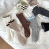 Keep Warm Velvet Socks Thickened Snow Boot Socks Ins Mid-Tube Socks  Autumn