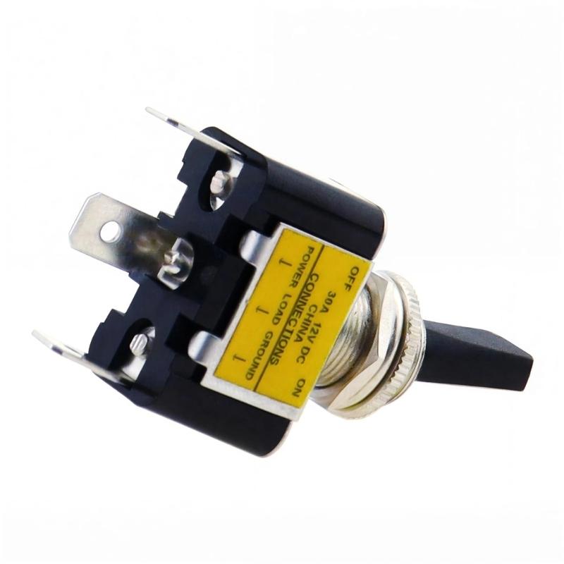 Easy Installs Rocker Switches LED Indicator 30A Heavy Duty Waterproof Dustproof Designs Controller for Car Modifications