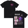 Omar Courtz Primera Musa Album Tour Merch T Shirt Unisex Women Clothing Hip Hop Fashion Tshirt Casual Cotton Short Sleeve Tshirts