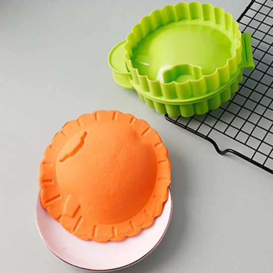 Apples Pie Mold Plastic Pastry Cutters for Mini Hand Pies Fall-Themed Dough Presser Pocket Pie