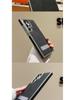 Drop-Proof Leather Case with Invisible Stand for iPhone 17 Pro Max