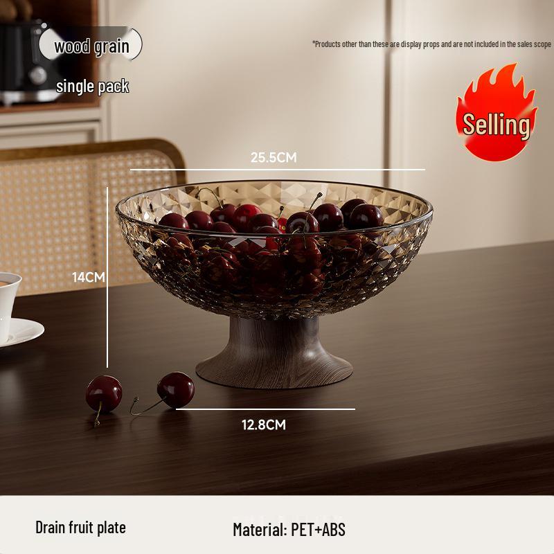 Elegantní luxusní podnos na ovoce a svačinu do obývacího pokoje nebo na konferenční stolek