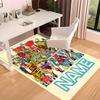 Custom Personalization He-Man and the Masters of the Universe Print Area Rug - Soft, Washable Non-Slip Indoor Mat,Living Room,Home&Office Decorative R