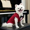 Jumpsuit Dog Pullover Furry Suit for Medium Dogs to Large Dogs for Winter Basic Jumpsuit Suit Thick Coat