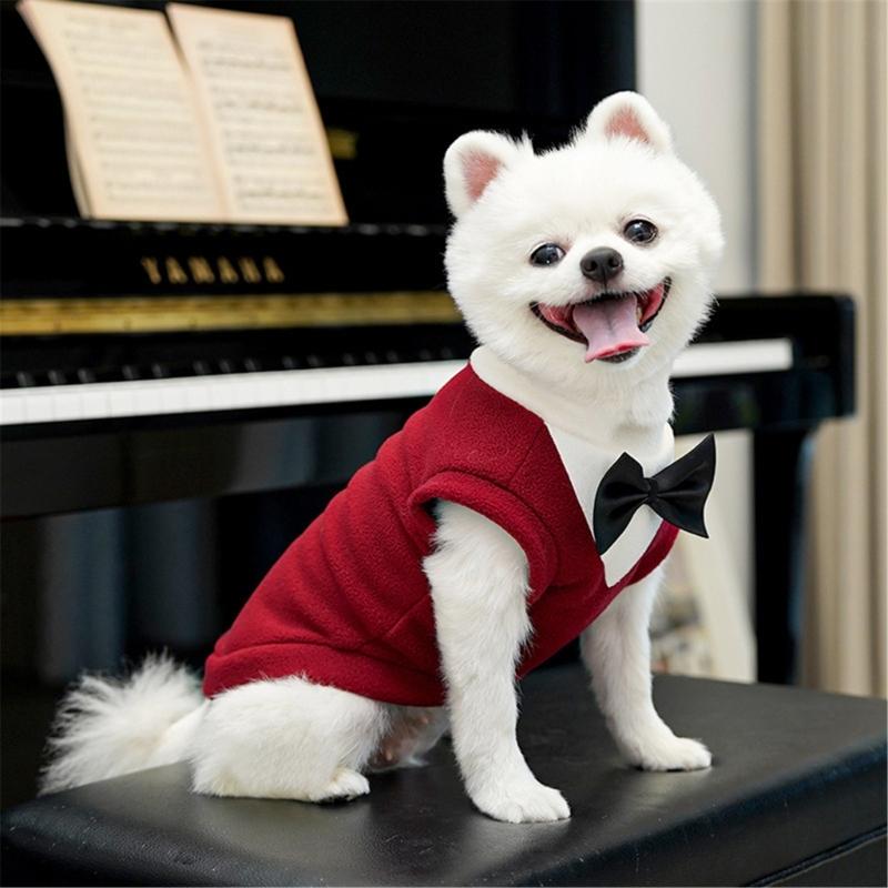 Jumpsuit Dog Pullover Furry Suit for Medium Dogs to Large Dogs for Winter Basic Jumpsuit Suit Thick Coat