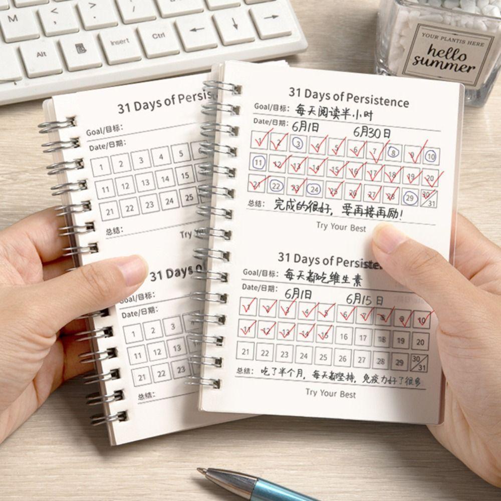 Student Specific Schedule Notepad A6 To Do List Memo New 31-days Planner Students